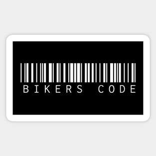 Bikers code motorcycle Sticker